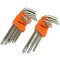 Dynamic 22Pcs SAE & Metric Ball End Long Hex Key Set, 3/64"-3/8" & 1.5mm-10mm D043212 - alternate 3